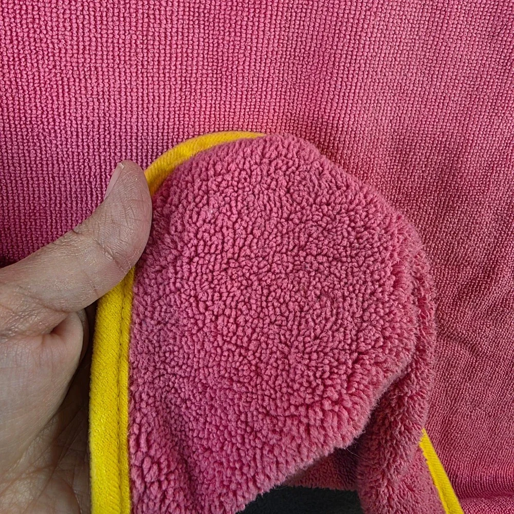 Norwex Kids Bath Towel Pink Yellow BacLock Microfiber 27x47 Soft Quick Dry